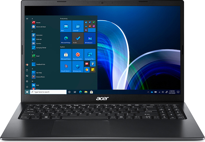 Acer NX.EGJET.00D Notebook i5 SSD 256 GB Ram 8 GB 15.6" Win10 Nero Extensa 15 EX215-54-54BN