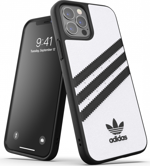Adidas 42238 3-Stripes Custodia Per Cellulare 6.1" Cover Nero Bianco