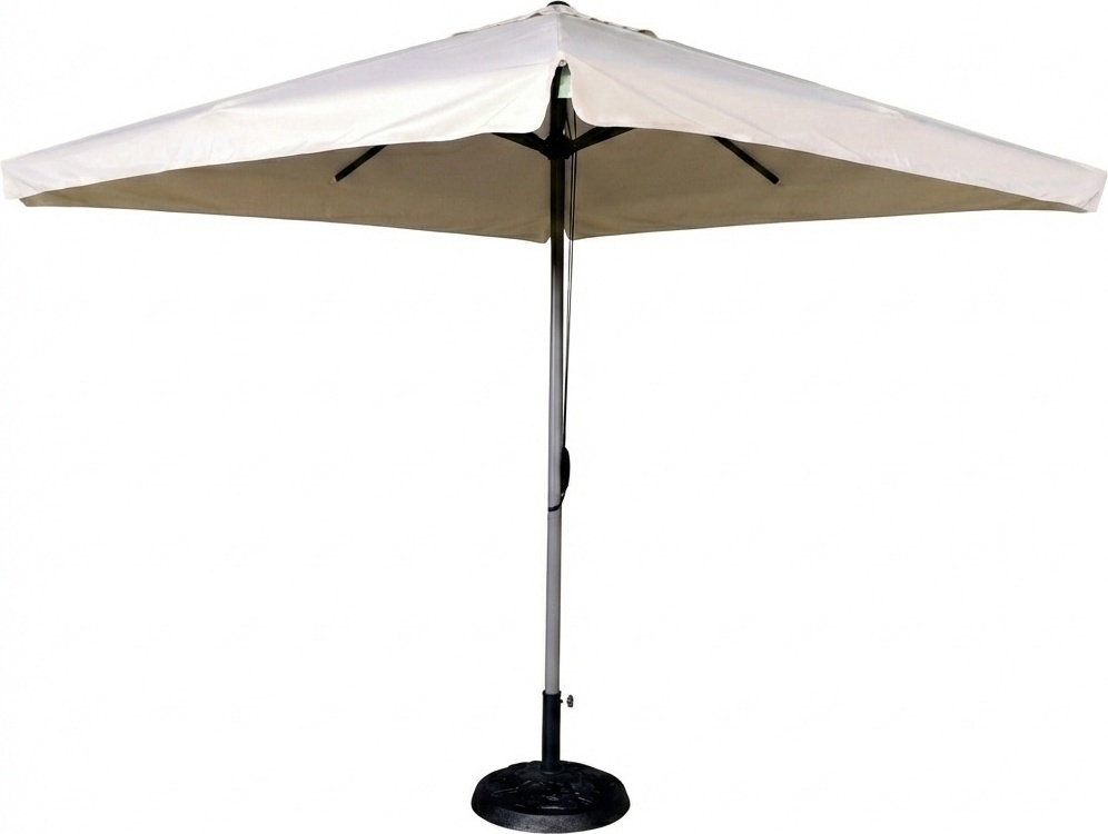 Amicasa Class Ombrellone da Giardino 3x3 mt AlluminioPoliestere Ecr�