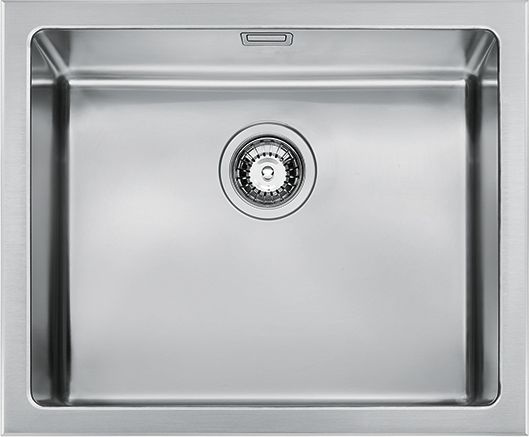 Apell LNR55FBC Lavello Cucina 1 Vasca Acciaio Inox Incasso 55 cm Spazzolato