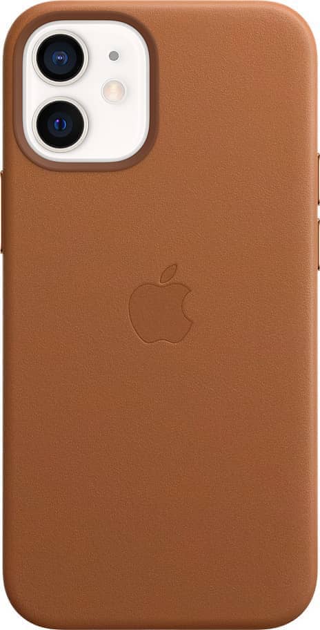 Apple MHK93ZMA iPhone 12 Mini Le Case Saddle Brown