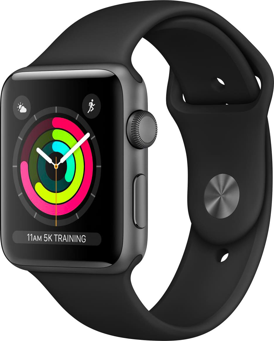 Apple MTF32QLA Watch Serie 3 Smartwatch OLED Cardio GPS Impermeabile watchOS 5