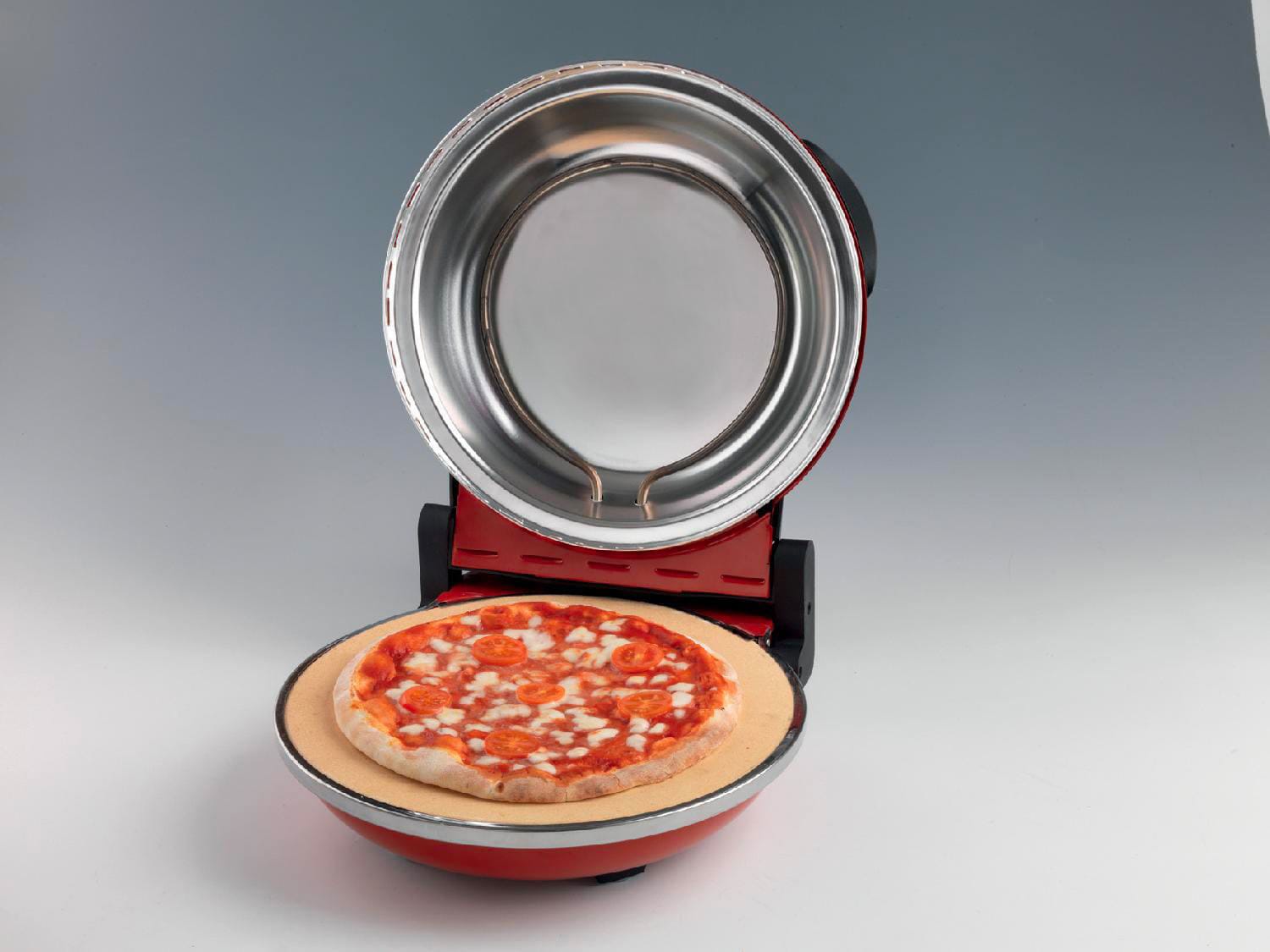 Ariete 090900 Fornetto elettrico Pizza Pietra refrattaria 1200W 909 Pizza in 4 minuti