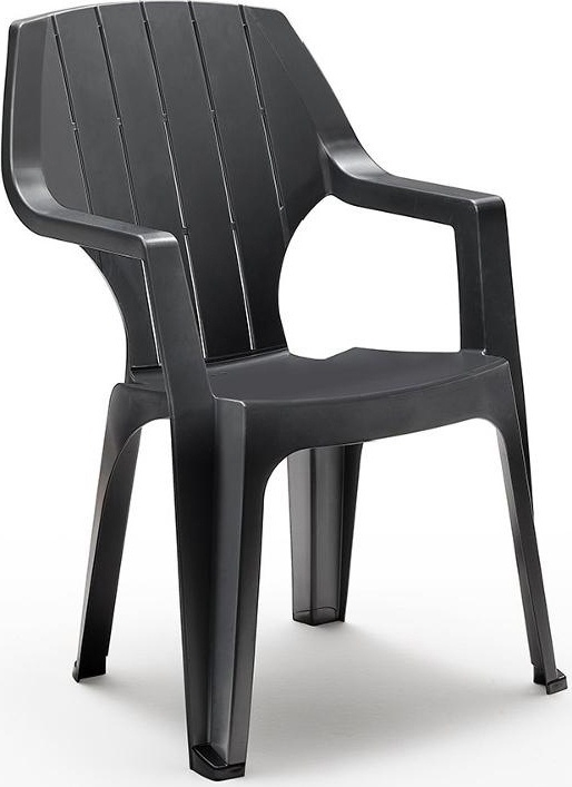 BICA 28,4 Sedia per Esterni Plastica 61x58x88 cm Antracite