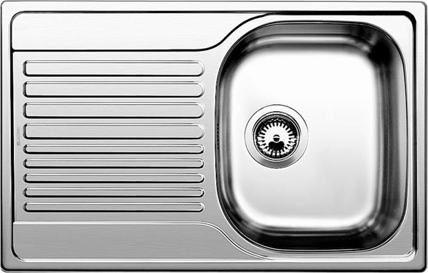 BLANCO 1318616 Lavello Cucina Incasso 1 Vasca Gocciolatoio Dx 76,2 cm Tipo 45 S Compact