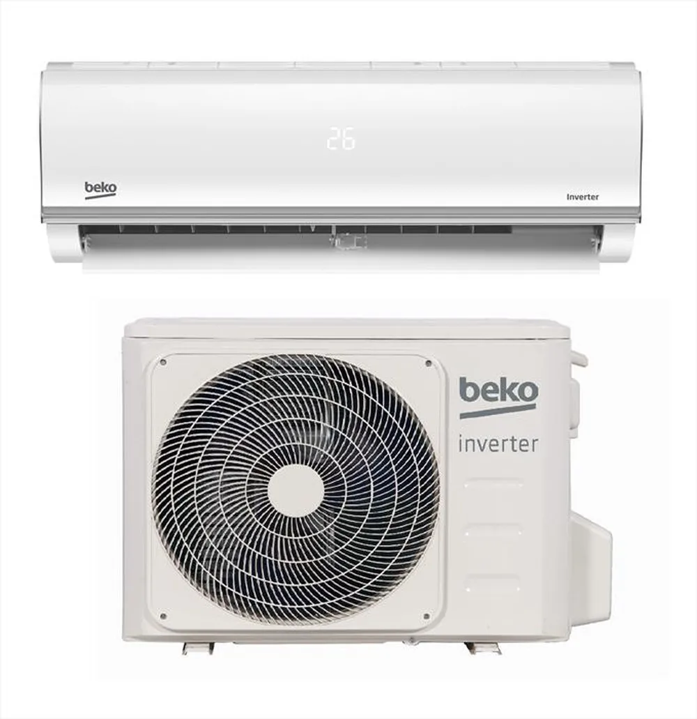 Beko BEHPC090 + BEHPC091 Climatizzatore Monosplit 9000 Btuh WiFi Inverter BEHPC090091