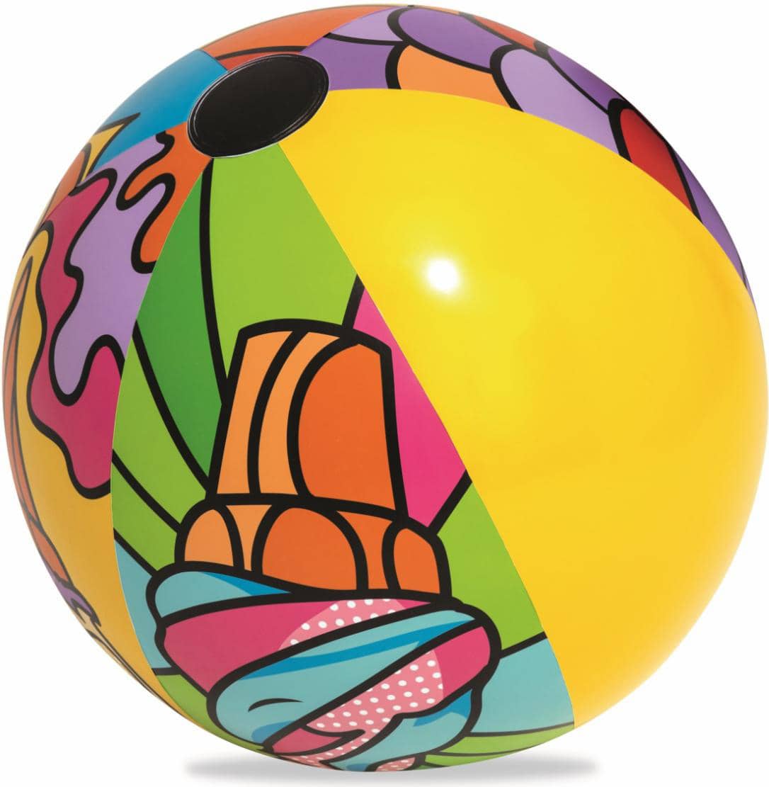 Bestway 31044 Pallone da Spiaggia palla gonfiabile 91 cm multicolore