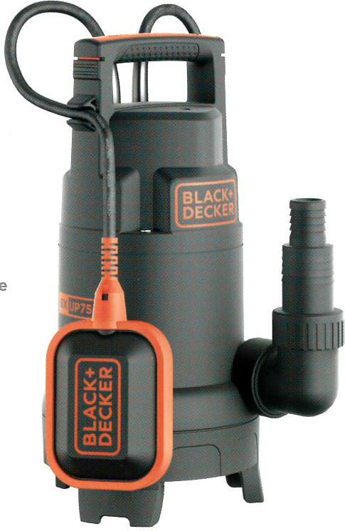Black & Decker BXUP 750 PTE Pompa Acqua Elettropompa 0.75 Kw per Acque Scure