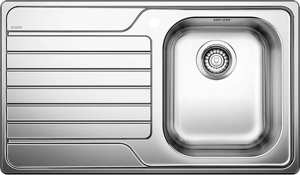 BLANCO 1328103 Lavello Cucina Incasso 1 Vasca Gocciolatoio Dx 86 cm Inox DINAS 45 S