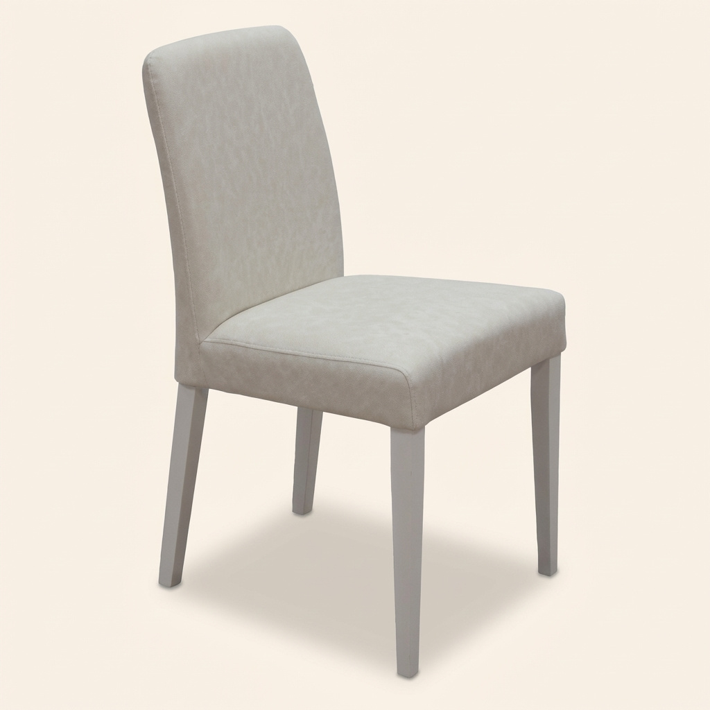 Briolina Detroit Diva Sedia Cucina Moderno in Similpelle e Legno 47x40x89 cm Bianco Detroit