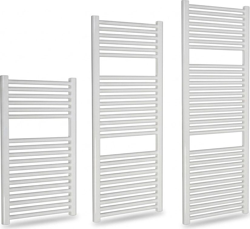 Brixo 503935 Termoarredo Scaldasalviette Bagno 26 Elementi 50X120H cm Acciaio