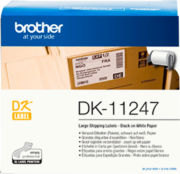 Brother DK-11247 Confezione 180 Etichette Adesive Car Ner  Bianco 103 6x164