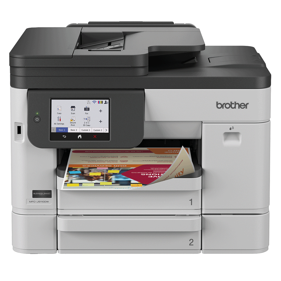Brother MFCJ5110DWRE1 Stampante Ink-Jet A3 a Colori Fronte Retro Wi-Fi Fax MFCJ5110DW