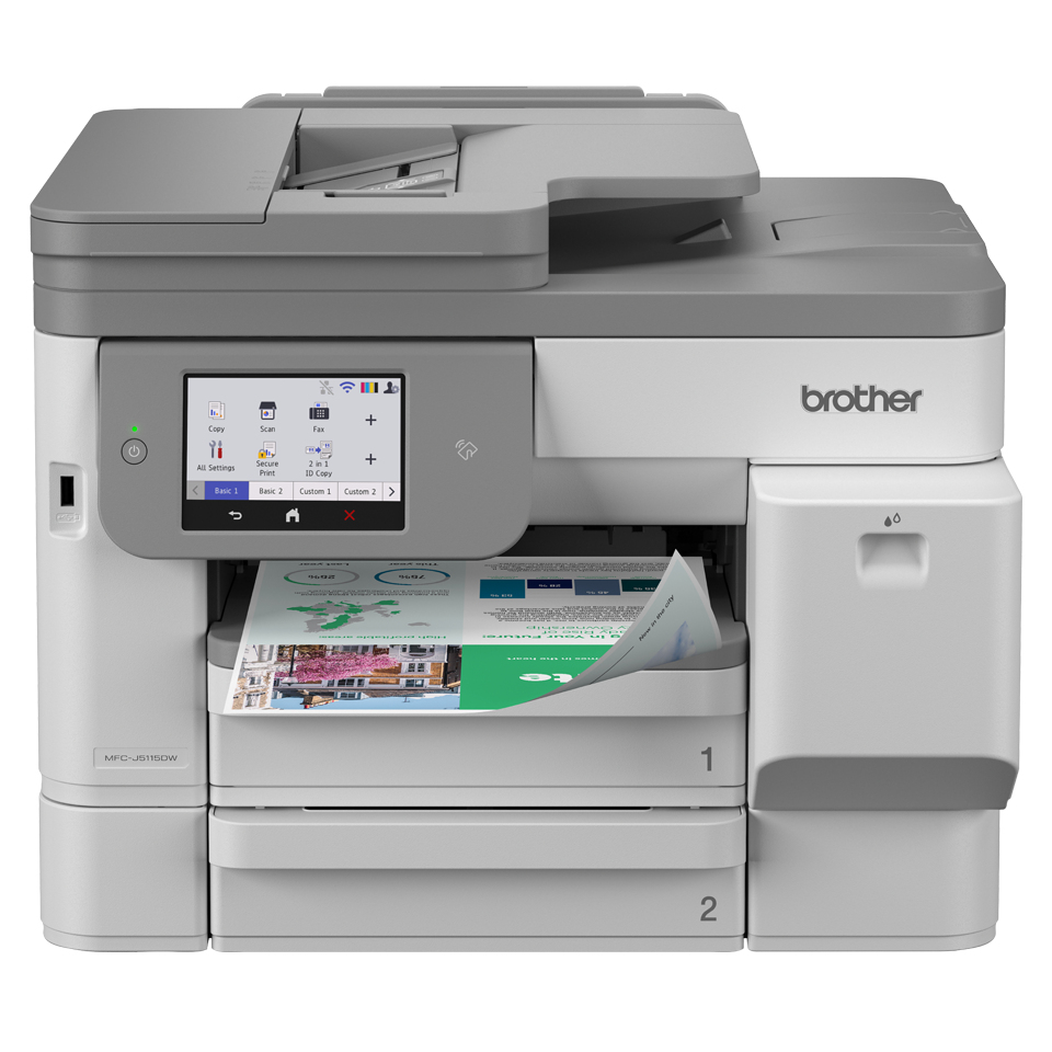 Brother MFCJ5115DWRE1 Stampante Ink-Jet A3 a Colori Fronte Retro Wi-Fi Fax MFC-J5115DW