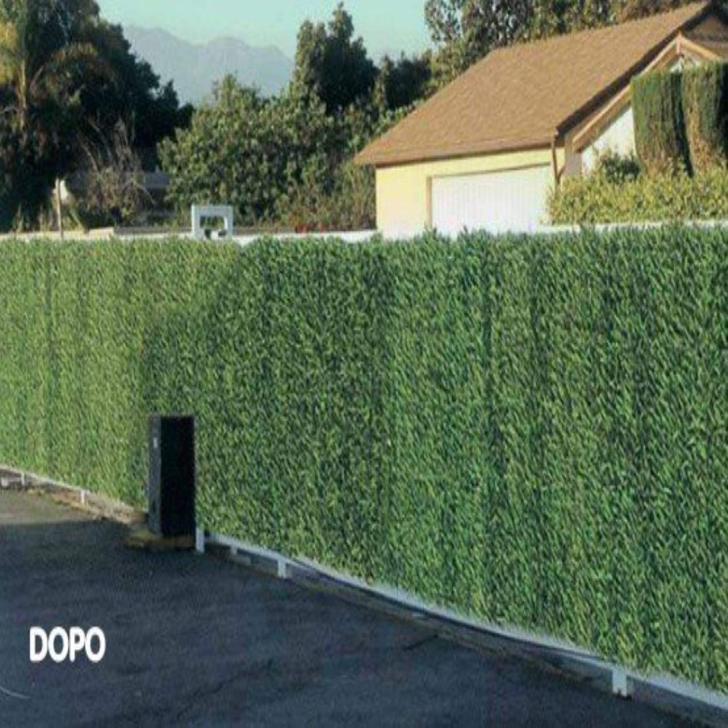 Confine SIEPE ABETE MT. 1,5X3 Siepe Artificiale Finta Arella Sempreverde Sintetica mt. 1,5x3 Abete