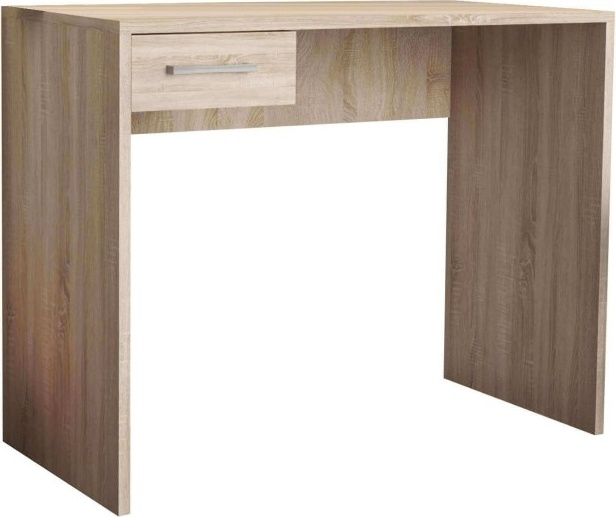 DecHome MK801442 Scrivania Moderna 90x45x74 cm Marrone - Trento