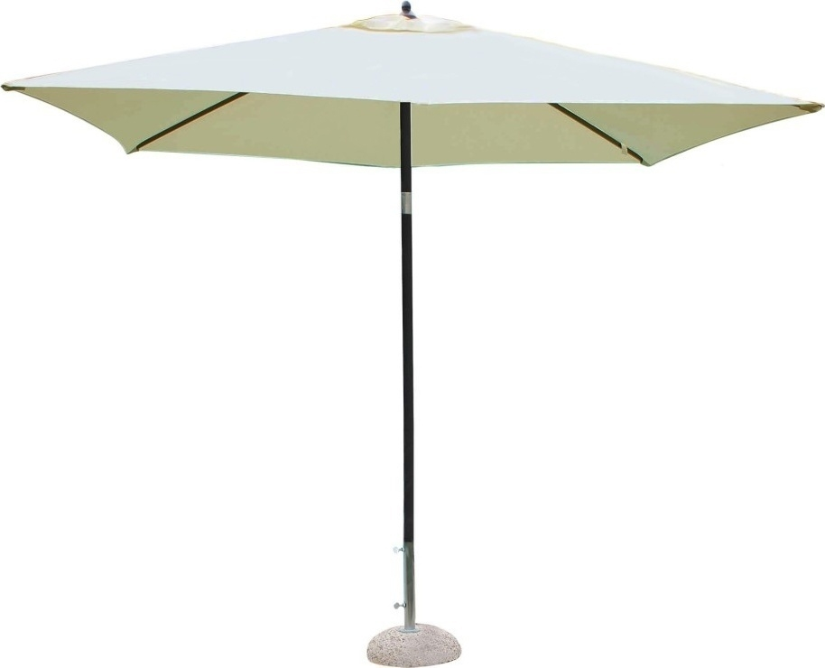 VivaGarden OM806083-IVRY Ombrellone da Giardino 2x2 mt AlluminioPoliestere Ecr� - Principe