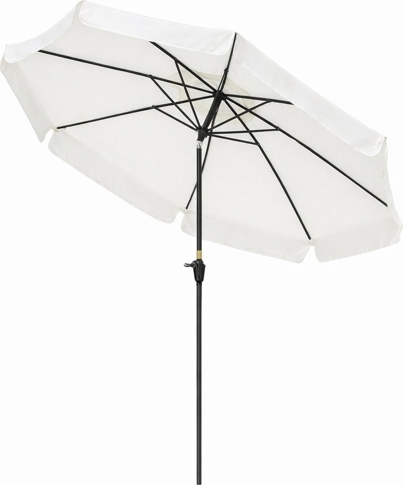 VivaGarden 157BG84D Ombrellone da Giardino 2,66 mt MetalloPoliestere Beige