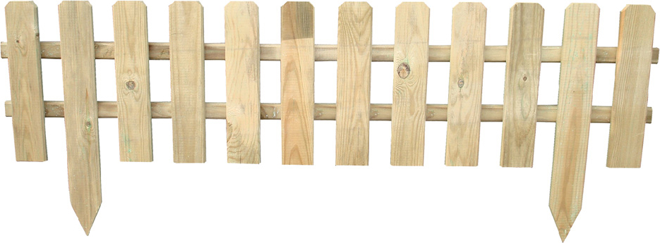 VivaGarden 16-11. Steccato In Legno Inglese Ii cm 120xH.3045
