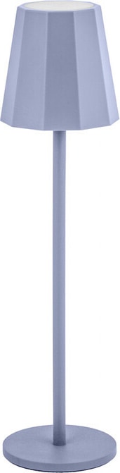 DecHome 211370 Set 12 Lampade da Tavolo LED Ricaricabile 2.3 W � 28 cm Lilla Pollicino
