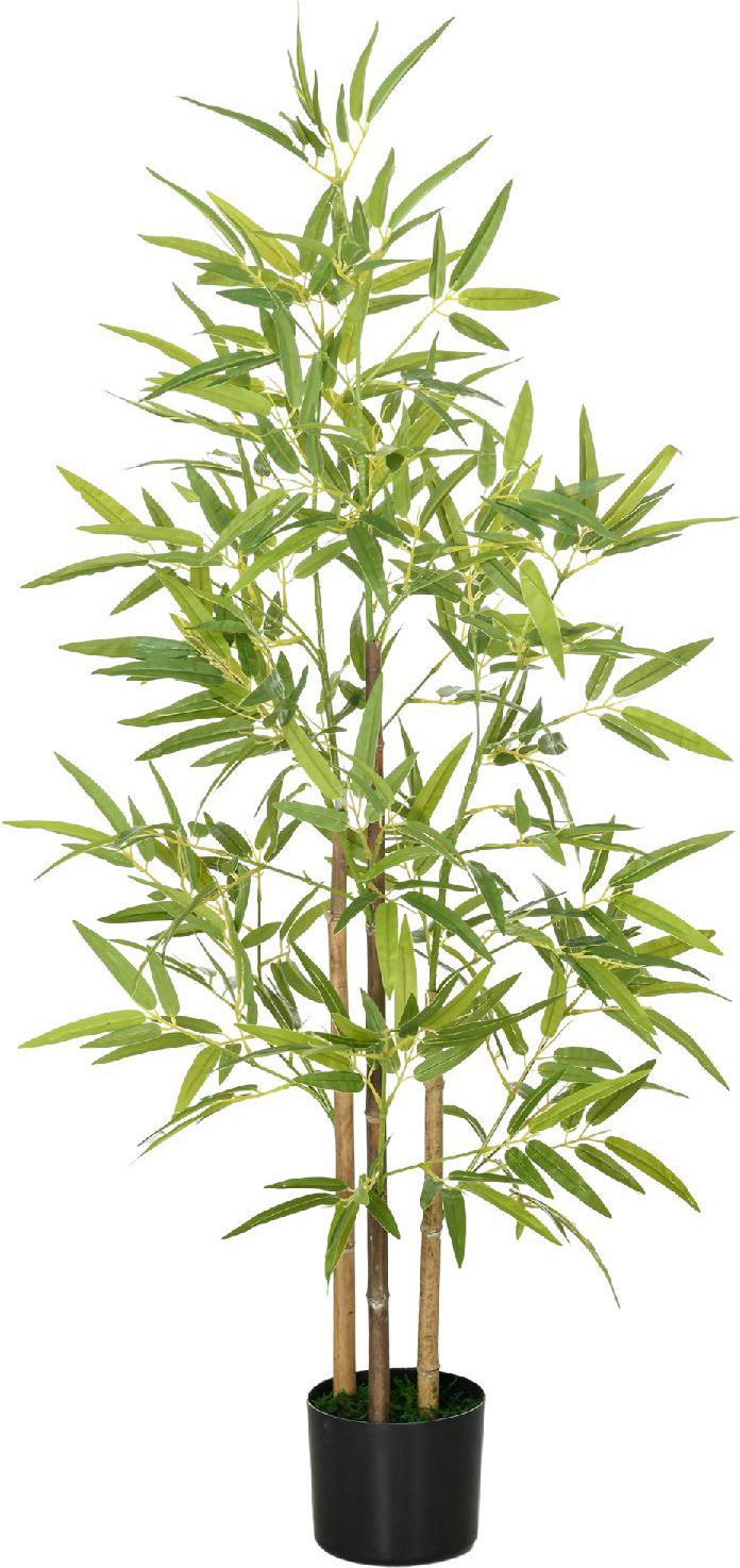 VivaGarden A1720GNAO12 Pianta Artificiale di Bamb� h. 120 cm da Interno con Vaso