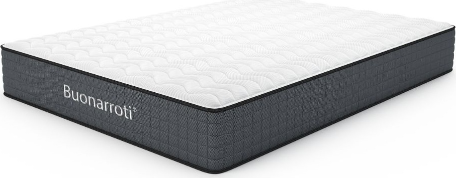 DecHome BALTO140 Materasso Francese Memory Foam 140x190x25 cm Anallergico