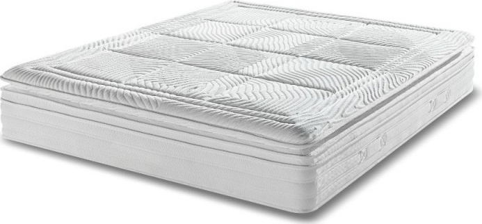DecHome DALILA Materasso Matrimoniale Memory Foam Molle 160x190x30 H3 Traspirante