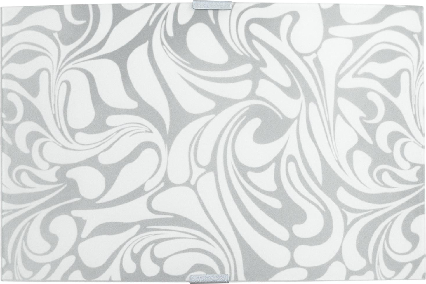 DecHome DANIELAG Set 4 Applique Parete 1XE27 Metallo Lastra Bianco Sabbiato Daniel
