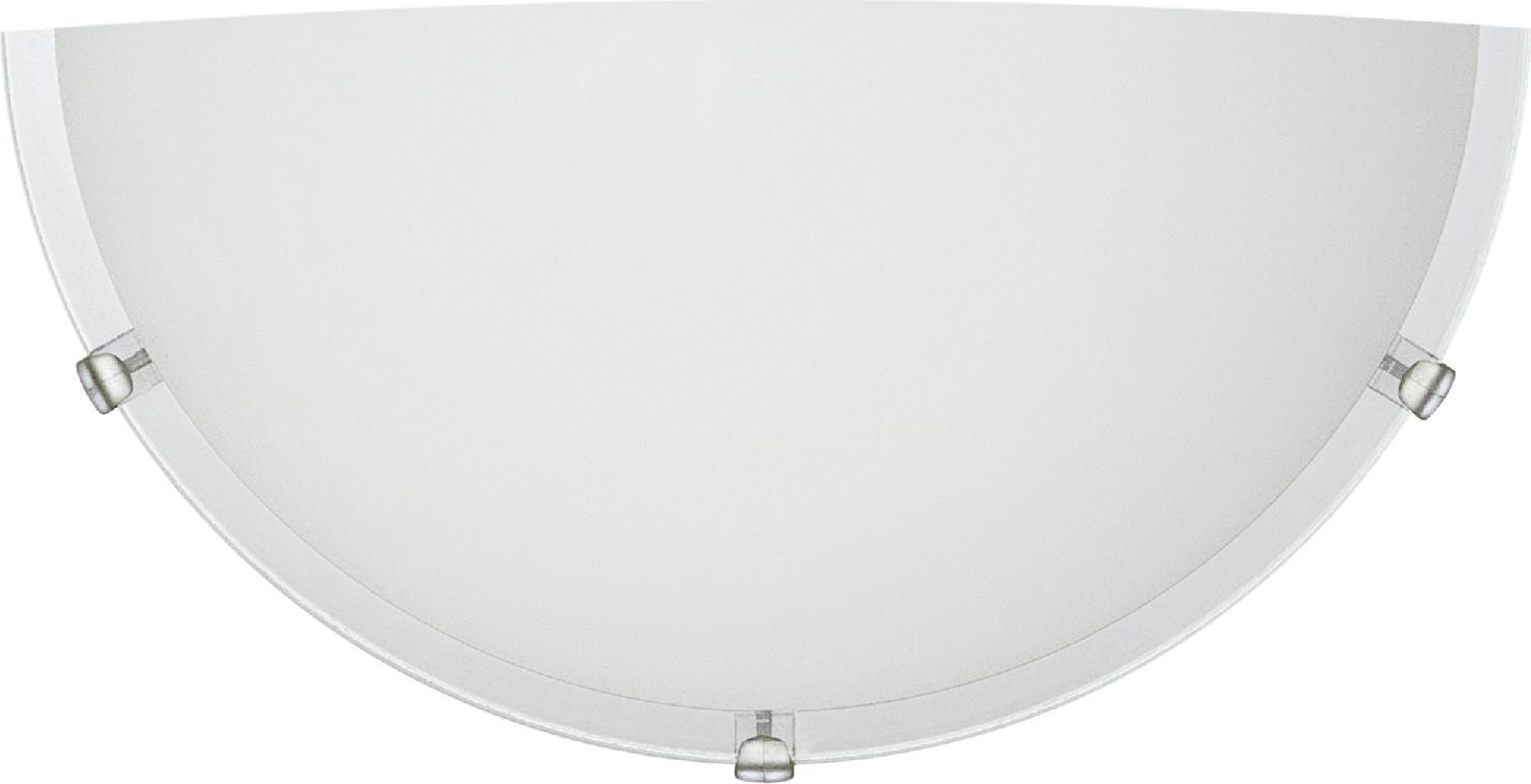 DecHome DYLANAP Set 4 Applique Parete 1XE27 Metallo Lastra Bianco Lucido Dylan