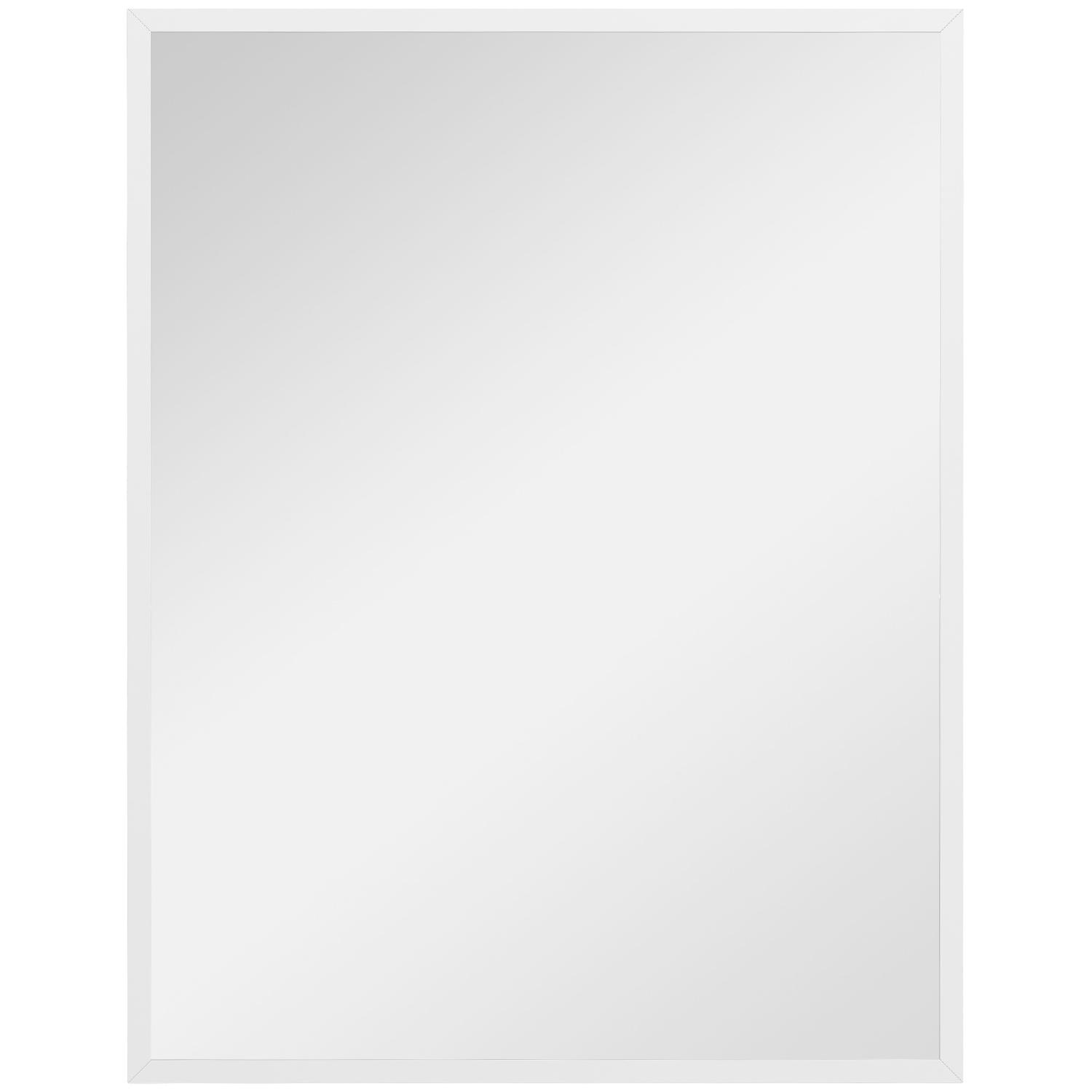 DecHome F5896WT Specchio Bagno Rettangolare 70x90 cm colore Bianco