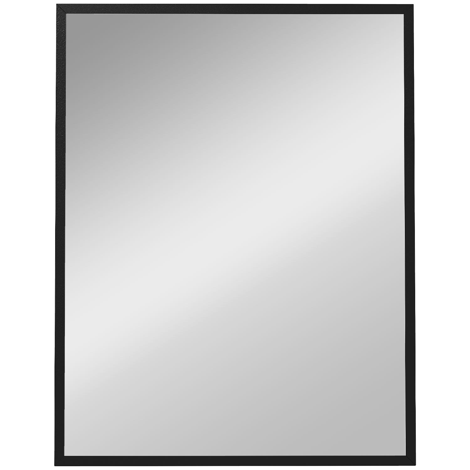 DecHome F5906BK Specchio Bagno Rettangolare 70x90 cm colore Nero