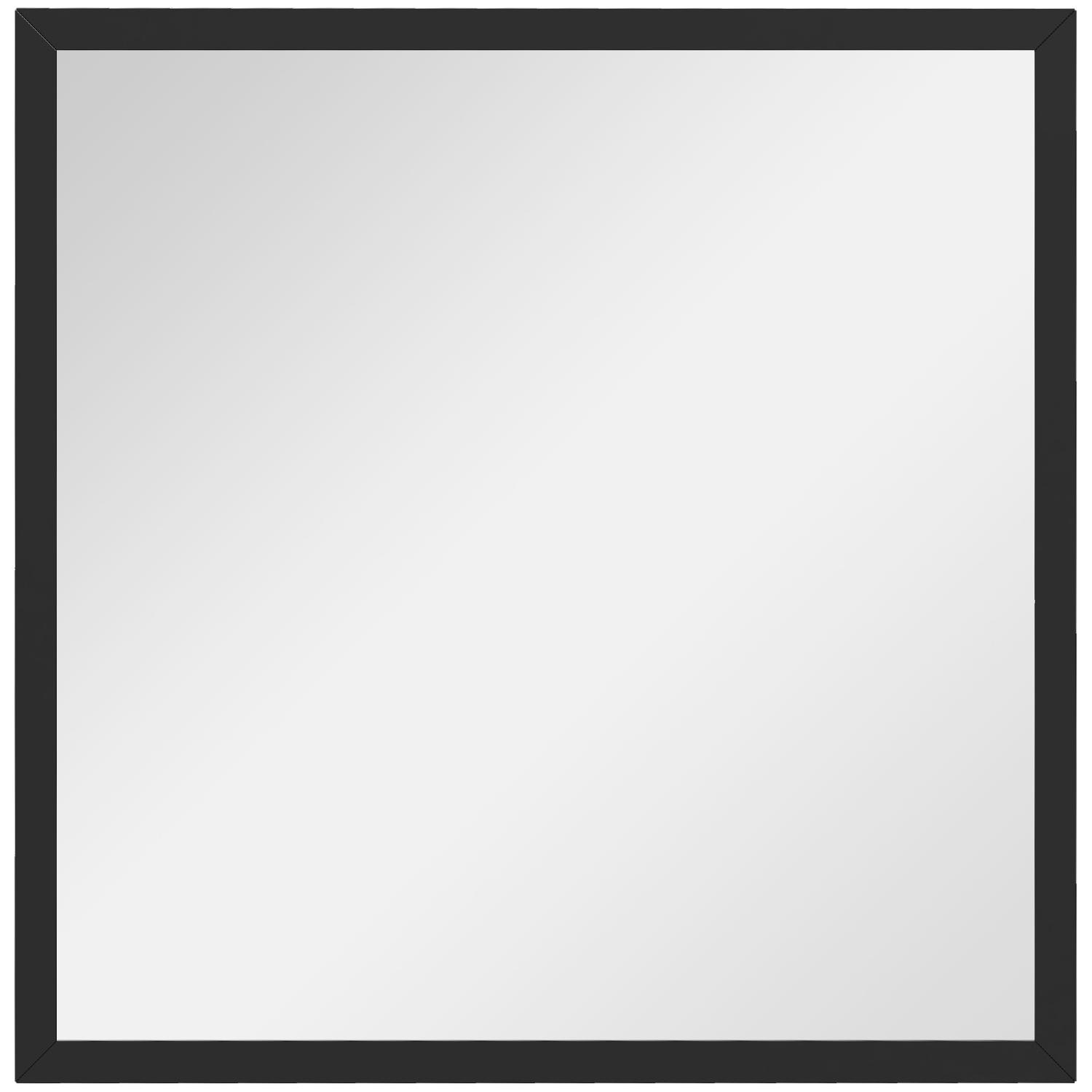 DecHome F5950BK Specchio Bagno Rettangolare 50x50 cm colore Nero