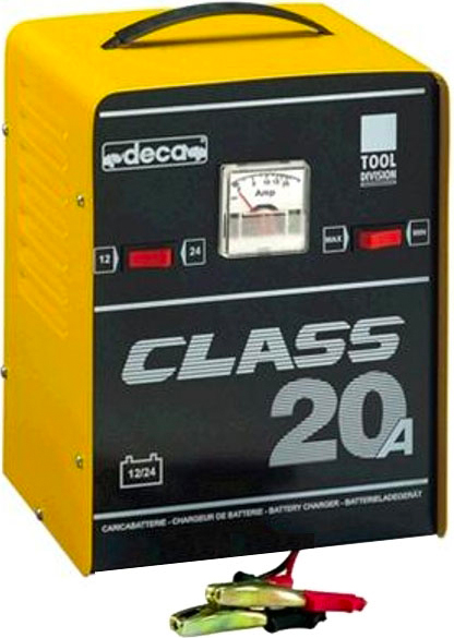 Deca Class A20 Caricabatterie Auto Moto Booster Elettronico Capacità 250 Ah Class 20A