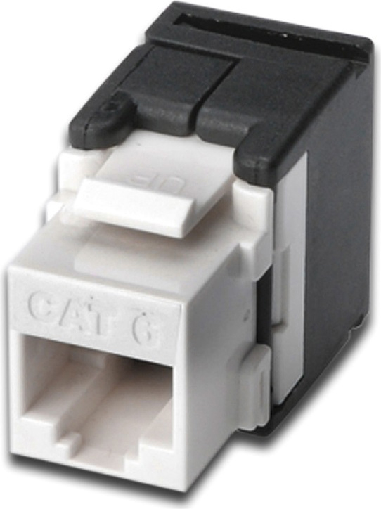 Digitus DN-93603 Presa Modulo Ethernet RJ 45 Bianco