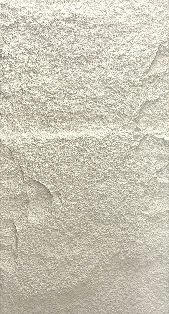Divina Home DH104787 Set 10 pz Pannello Decorativo Effetto Roccia Pietra 120x60x3 Bianco