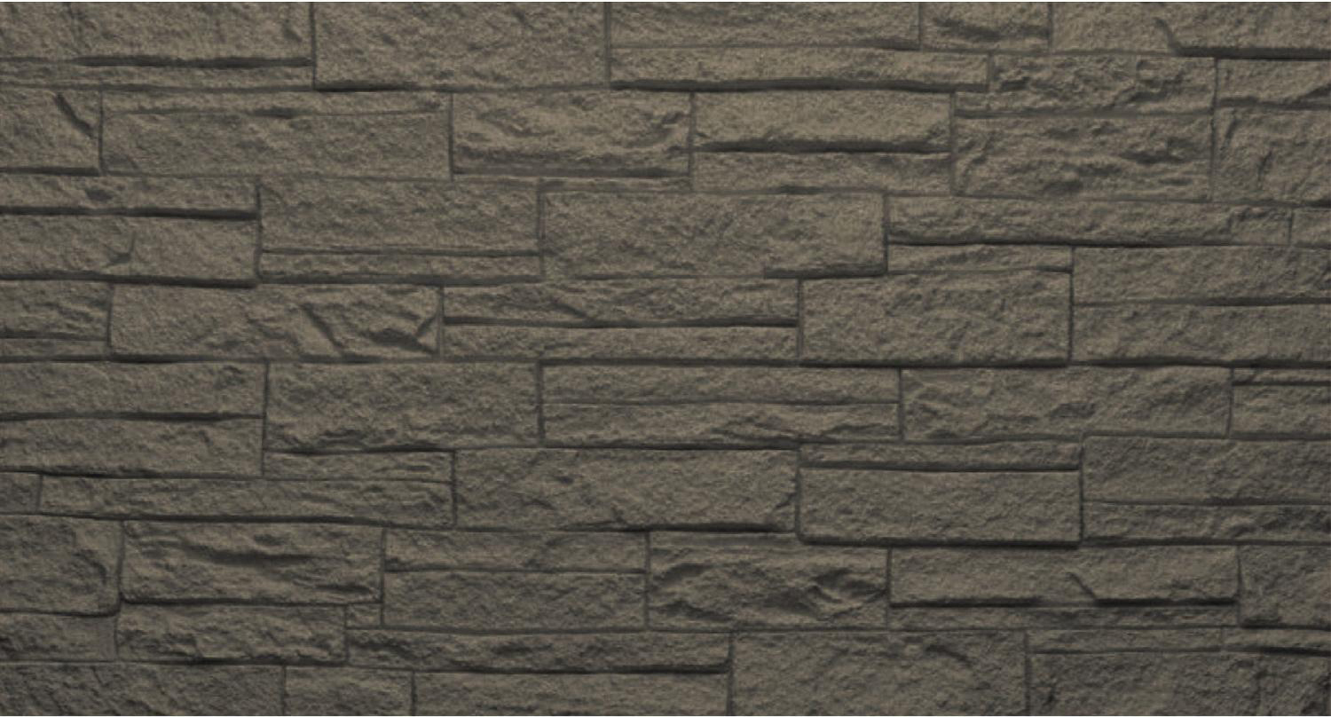 Divina Home DH104796 Set 12 pz Pannello Decorativo Effetto Mattoni 3D 120x60x2,5 Grigio