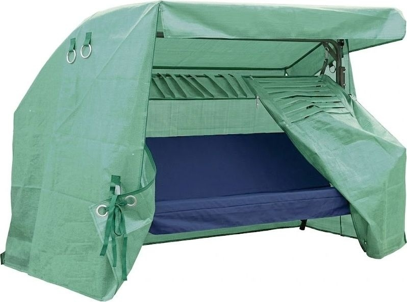 Domus 475e521 Telo Copertura per Dondolo da Giardino 240x135x200 cm Verde