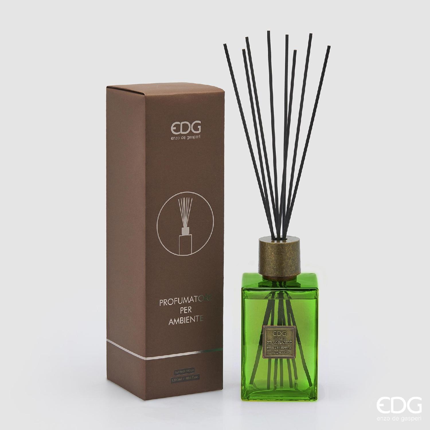 EDG 5500057ATRS Diffusore di Aromi con Bastoncino 1200 ml Terra di Sicilia