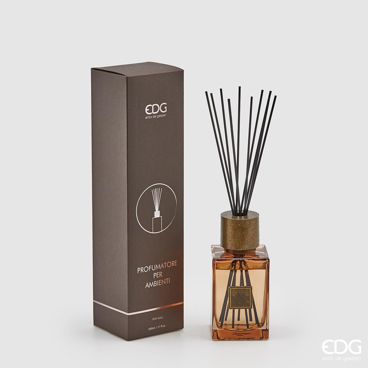 EDG 550193PN0 Diffusore di Aromi con Bastoncino 500 ml Black Pepper