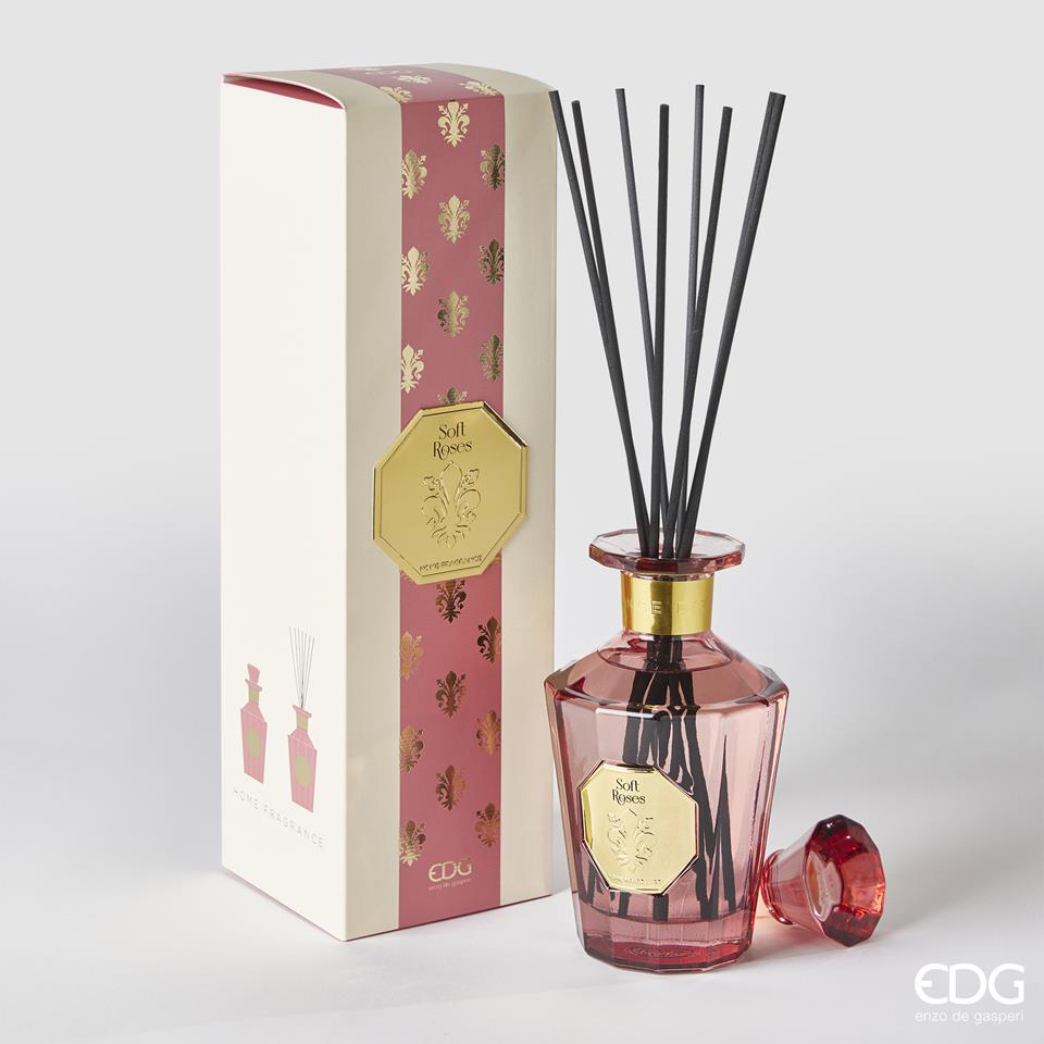 EDG GOLDLILY Diffusore di Aromi 500 ml Soft Roses