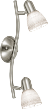 EGLO 88473 Faretto Faretto dilluminazione da superficie Nichel E14 80 W