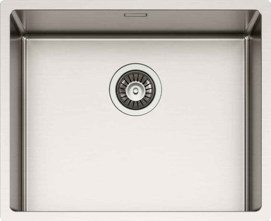 ELLECI LIE500SAC Lavello Cucina 1 Vasca Incasso 54 cm Inox Satinato  Esprit 500