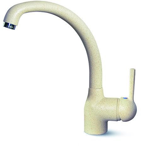 ELLECI MGKPO62 Miscelatore Cucina Rubinetto Monocomando Bianco Antico  Serie PO