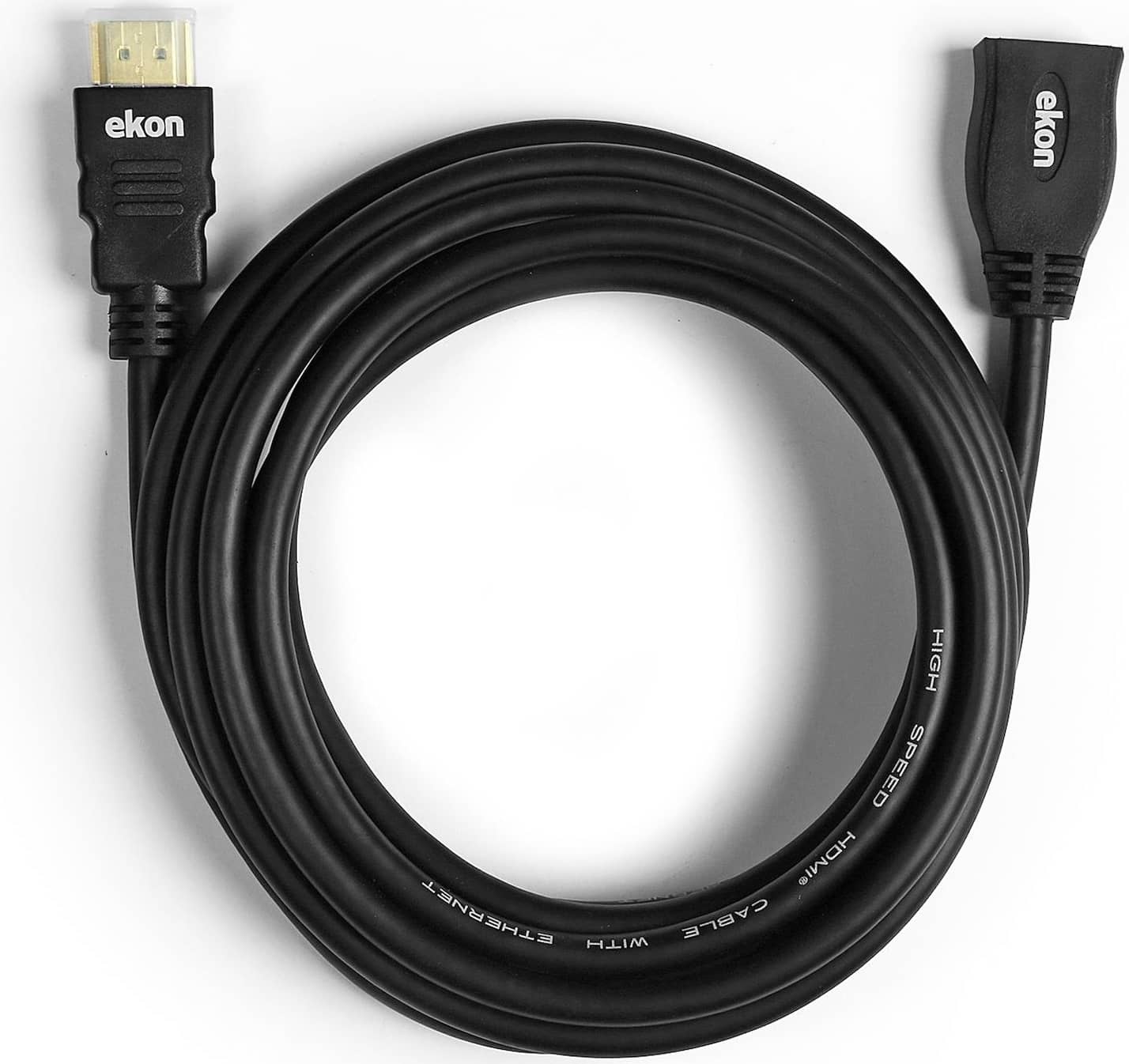 Ekon HDMI30MFG Cavo HDMI v.1.4 alta velocità con canale Ethernet maschio femmina