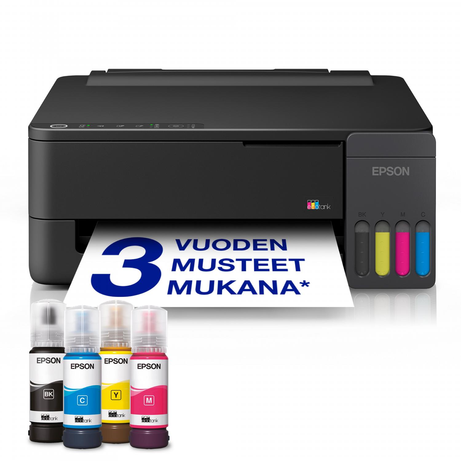 Epson C11CL65402 Stampante Ink-Jet A4 a Colori Wi-Fi Nero EcoTank ET-1910