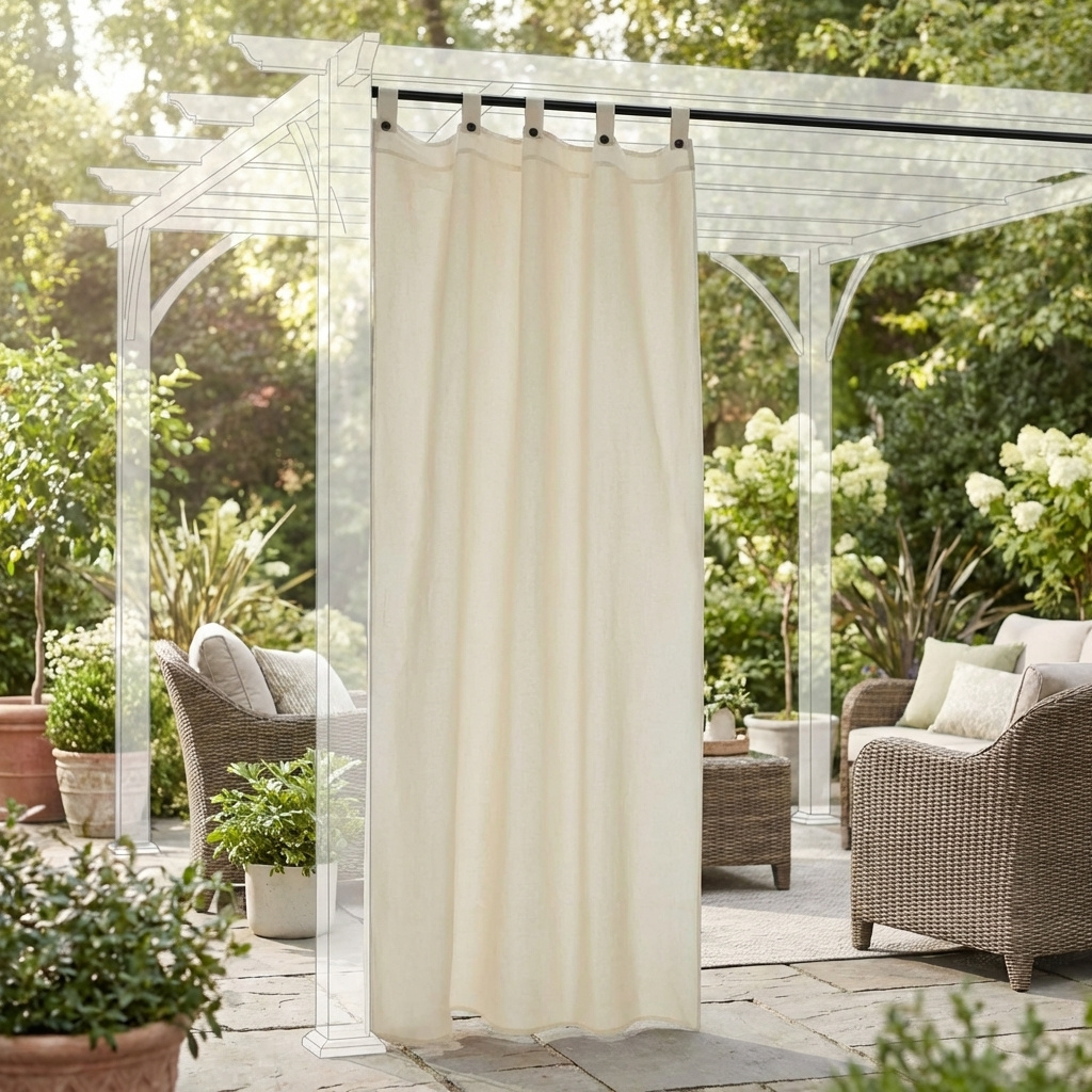 F.LLI CARILLO TENDA CM160X270H ECRU Tenda da sole pergolato bretelle 160x270h cm col Ecr�
