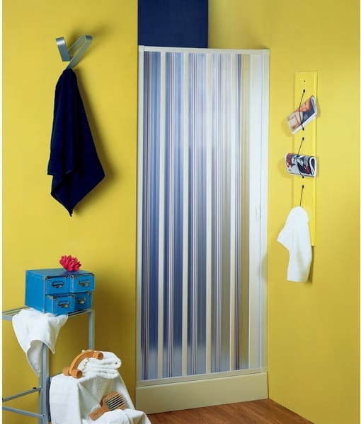FORTE BZ120001 Box doccia Cabina doccia soffietto Pannelli Acrilico 80x185h cm