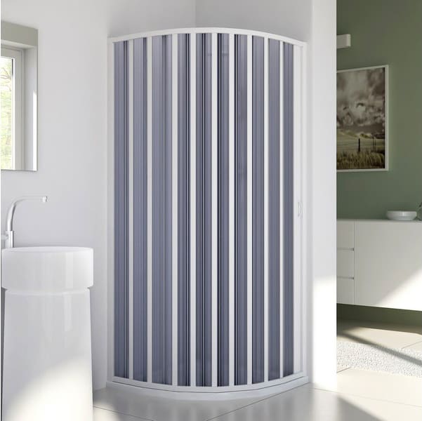 FORTE BZ140001 Box doccia Cabina doccia soffietto Acrilico 70-90x70-90x185h cm