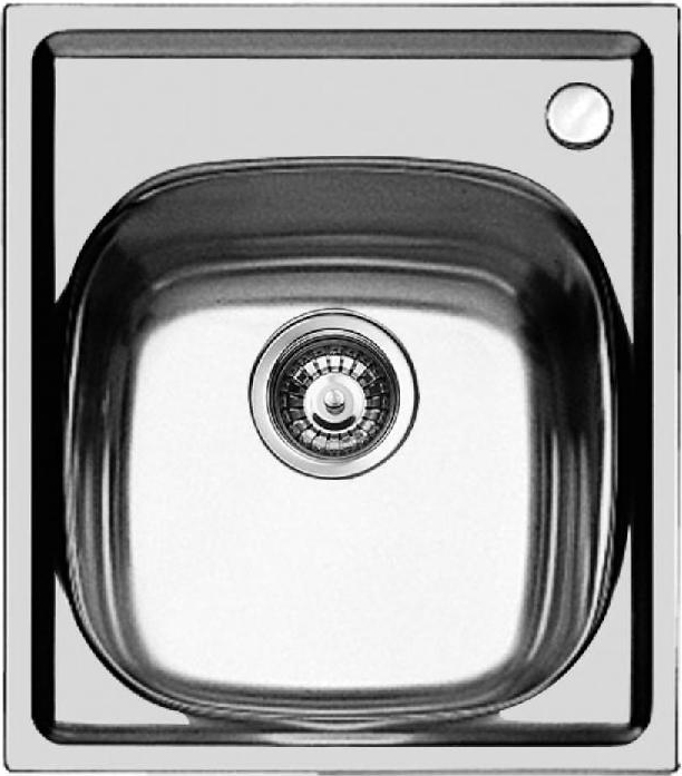 FOSTER 1144_061 Lavello Cucina 1 Vasca in Acciao 44 x 50 cm colore Inox 1144 061