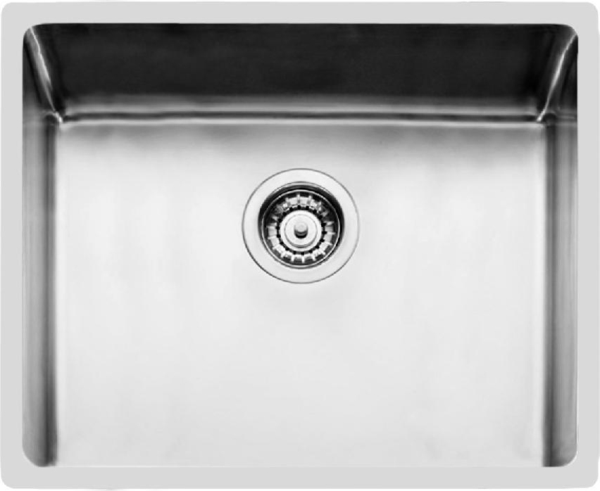 FOSTER 2155 050 Lavello Cucina 1 Vasca Incasso Filotop 54 cm Inox Spazzolato KE Filotop